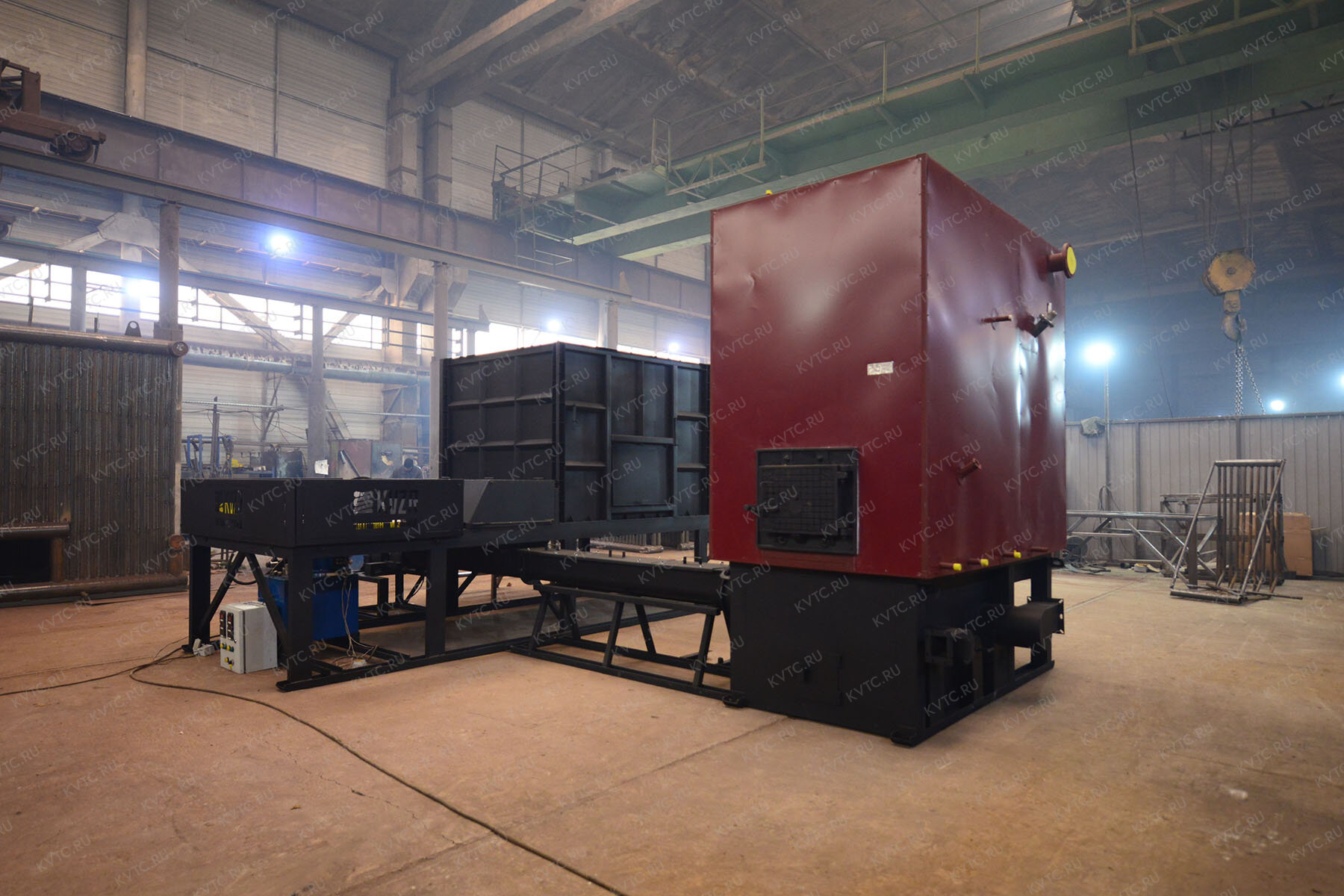 Водогрейные котлы на твердом топливе