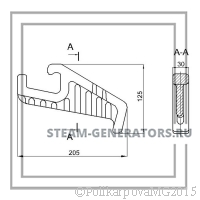 Колосник поворотный тип И 398.3.06