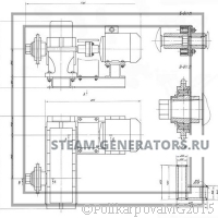 Чертеж транспортера ТС. 00.9402.004 СБ - привод