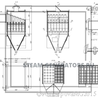 Чертеж циклона БЦ 2-6х(4+3)