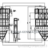 Чертеж циклона БЦ Р-512-2-(6x7)