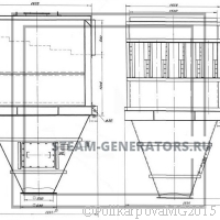 Чертеж циклона ЦБ 25