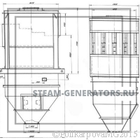 Чертеж циклона ЦБ 16