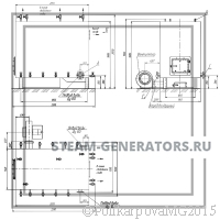 Чертеж водогрейного котла 300 кВт