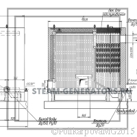 Чертеж водогрейного котла 3,5 МВт
