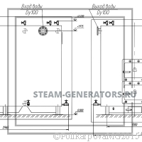 Чертеж дровяного котла 1 МВт