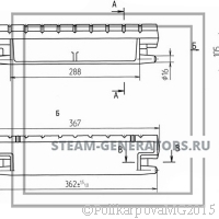 Чертеж колосника Т 220.13.001