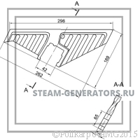 Чертеж колосника тип III 0-40-13