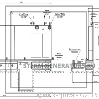 Чертеж водогрейного угольного котла 1,5 МВт