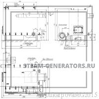 Чертеж водогрейного угольного котла 300 кВт