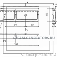 Чертеж уплотнения заднего левого Т 22.01.001