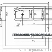 Чертеж уплотнения левого Т 15.01.002