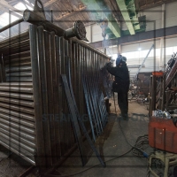 Котел водогрейный  на твердом топливе