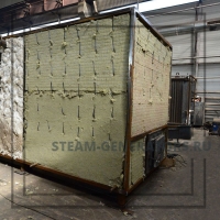 Производство водогрейного котла