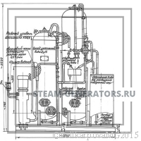 Чертеж водоподготовки ВПУ 1