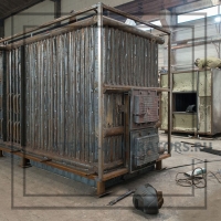 Трубные система котла на дровах